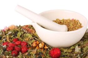 Dry herbs for the treatment of osteochondrosis